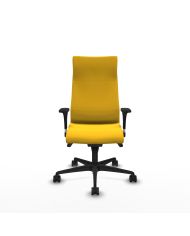 Silla Ergonómica Albacete dirección sincro brazos 1D cromados base nailon ruedas 65 nailon