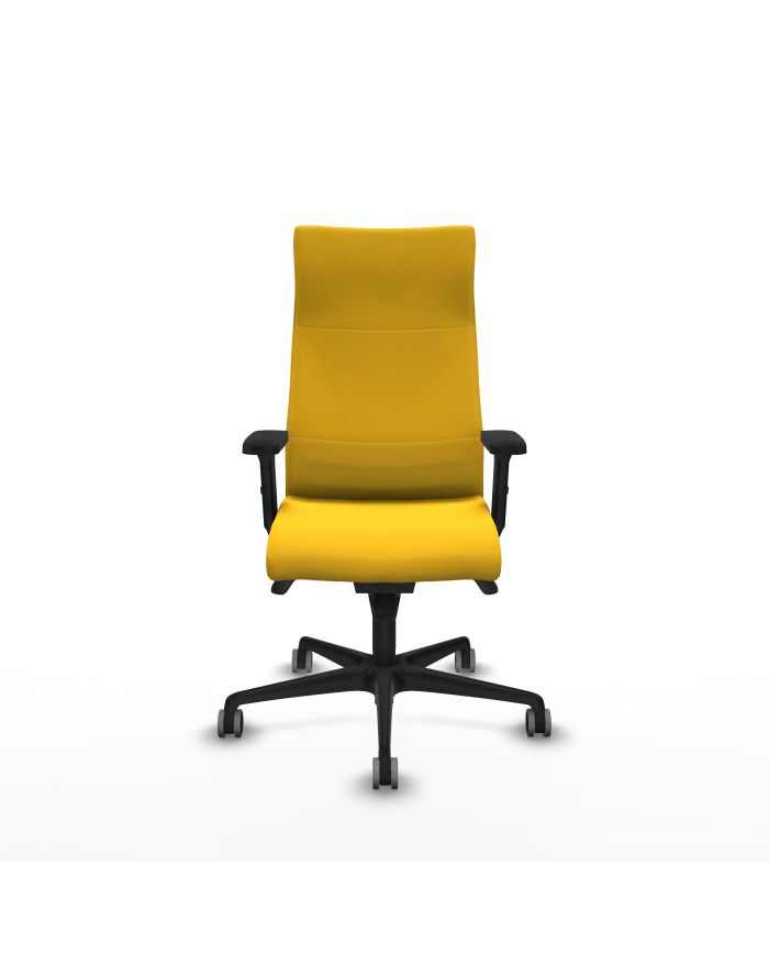Silla Ergonómica Albacete dirección sincro brazos 2D base nailon ruedas 65 engomadas