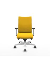 Silla Confidente Albacete confidente sincro brazos 1D blancos base blanca