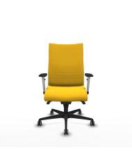 Silla Confidente Albacete confidente sincro brazos 1D blancos base nailon