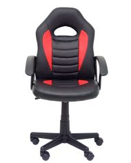 Silla juvenil gaming Mohedas y rojo