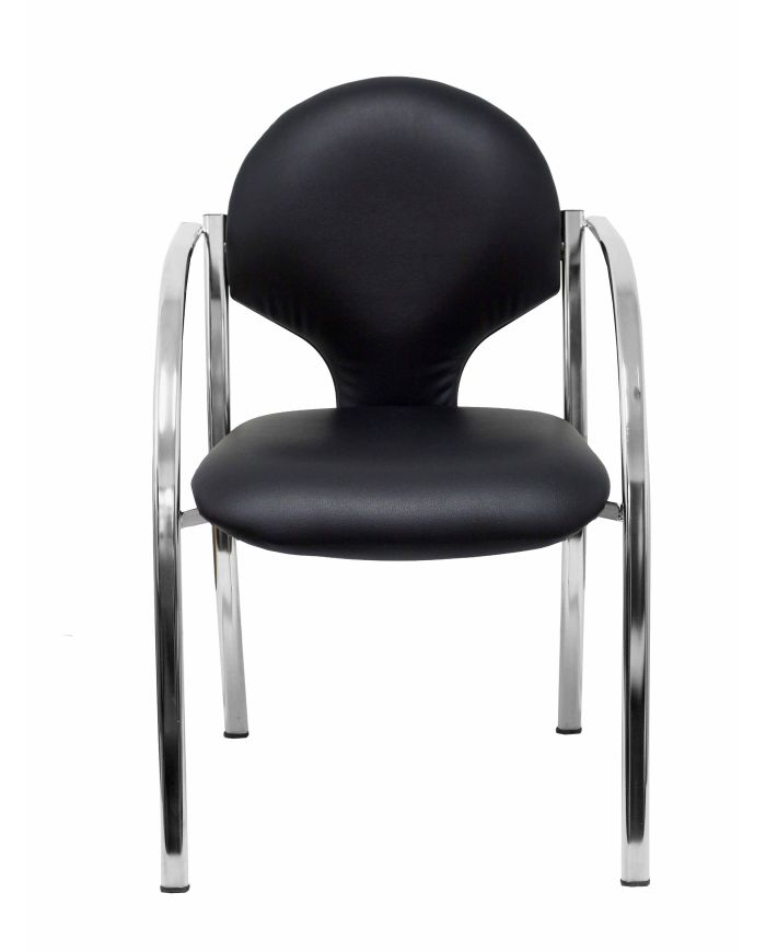 Silla Pack 2 sillas Hellin chasis cromado