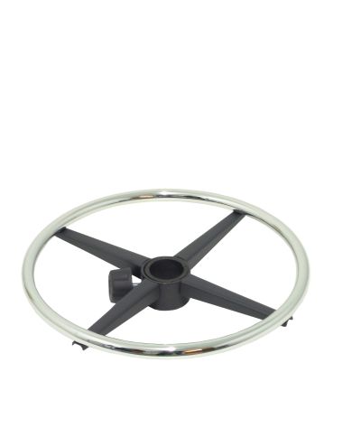 Componente Kit de 1 Aro reposapies cromado. | Componentes