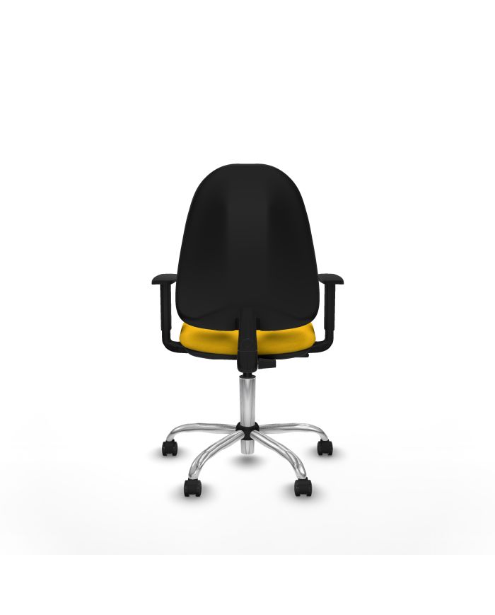 Silla Ergonómica Algarra CP bali brazos 1D base cromada