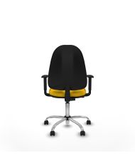 Silla Ergonómica Algarra CP bali brazos 1D base cromada