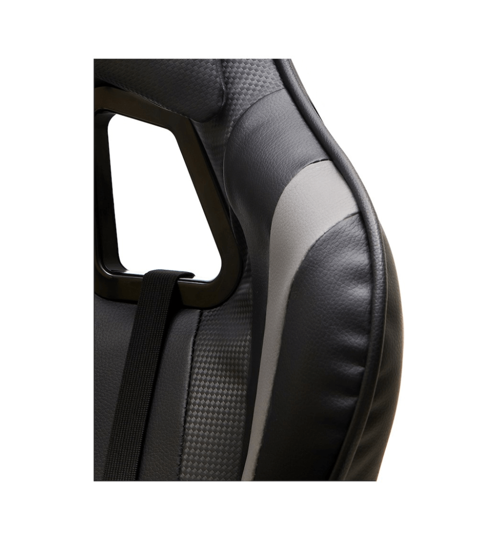 Silla ergonómica GAMER MAGNUM de Euromof en acabado negro