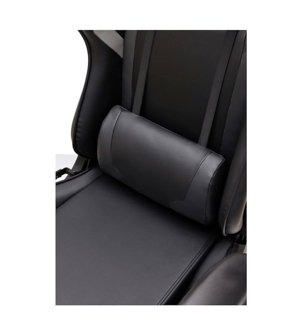 Silla ergonómica GAMER MAGNUM de Euromof en acabado negro