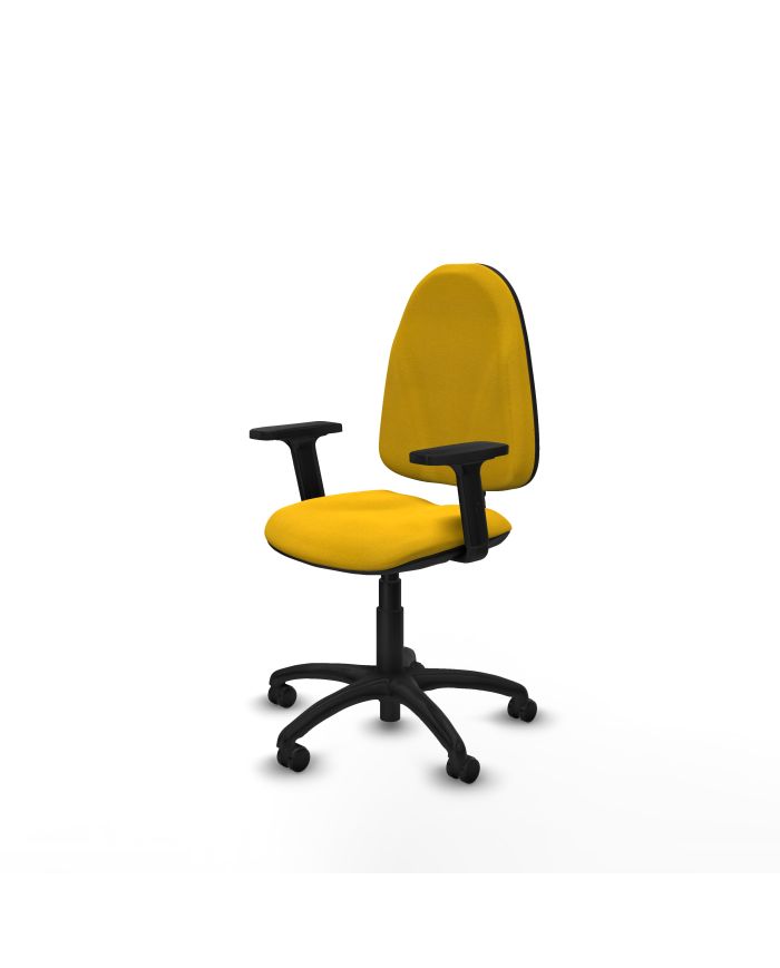 Silla Ergonómica Algarra CP bali brazos 2D base poliamida