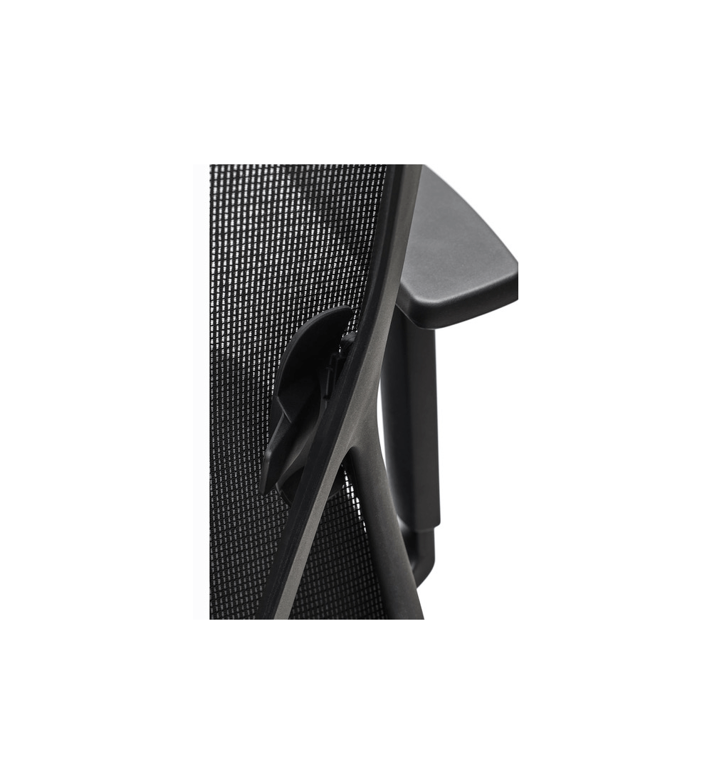 Silla ergonómica LYON de Euromof, en acabado negro-5 Silla ergonómica LYON de Euromof, en acabado negro-5
