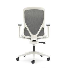 Silla ergonómica LYON de Euromof, en acabado blanco