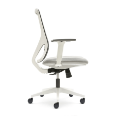 Silla ergonómica LYON de Euromof, en acabado blanco