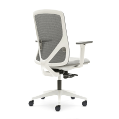 Silla ergonómica LYON de Euromof, en acabado blanco