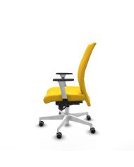 Silla Confidente Albacete confidente sincro brazos 1D blancos base blanca