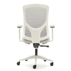Silla ergonómica NANTES de Euromof, en acabado blanco
