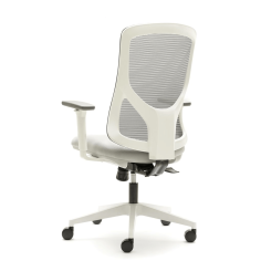 Silla ergonómica NANTES de Euromof, en acabado blanco