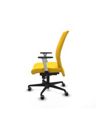 Silla Confidente Albacete confidente sincro brazos 1D blancos base nailon