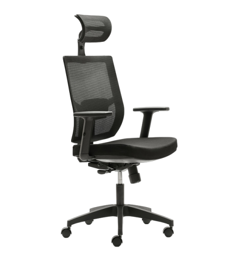 Silla ergonómica PISA de Euromof, uso recomendado 8 horas