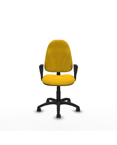 Silla Ergonómica Algarra CP bali brazos fijos base poliamida