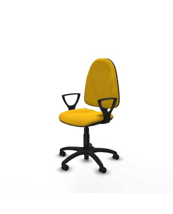 Silla Ergonómica Algarra CP bali brazos fijos base poliamida
