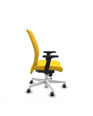 Silla Confidente Albacete confidente sincro brazos 2D base blanca