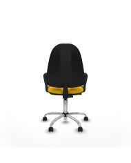 Silla Ergonómica Algarra CP bali brazos fijos base cromada