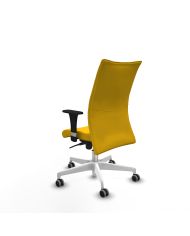 Silla Confidente Albacete confidente XL sincro bali brazos 1D cromados base blanca