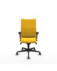 Silla Confidente Albacete confidente XL sincro brazos 1D cromados base nailon