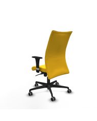 Silla Confidente Albacete confidente XL sincro brazos 1D cromados base nailon