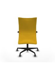 Silla Confidente Albacete confidente XL sincro brazos 1D cromados base nailon