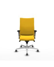 Silla Confidente Albacete confidente XL sincro brazos 1D cromados base aluminio