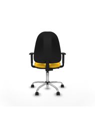 Silla Ergonómica Algarra CP brazos 1D base cromada