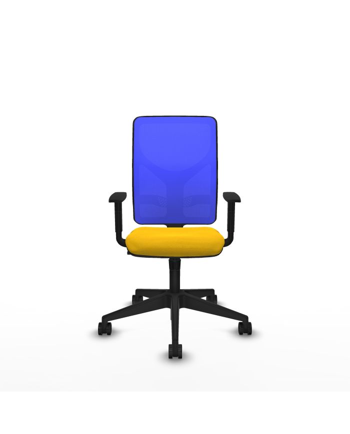Silla Ergonómica Motilla sincro bali brazos 1D base piramidal
