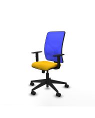 Silla Ergonómica Motilla sincro bali brazos 1D base piramidal