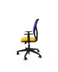 Silla Ergonómica Motilla sincro bali brazos 1D base piramidal