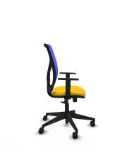 Silla Ergonómica Motilla sincro bali brazos 1D base piramidal