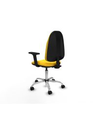 Silla Ergonómica Algarra CP brazos 2D base cromada