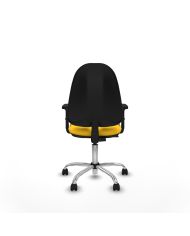 Silla Ergonómica Algarra CP brazos 2D base cromada