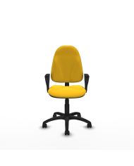 Silla Ergonómica Algarra CP brazos fijos base poliamida