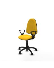 Silla Ergonómica Algarra CP brazos fijos base poliamida