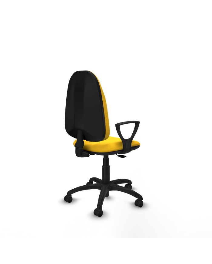 Silla Ergonómica Algarra CP brazos fijos base poliamida