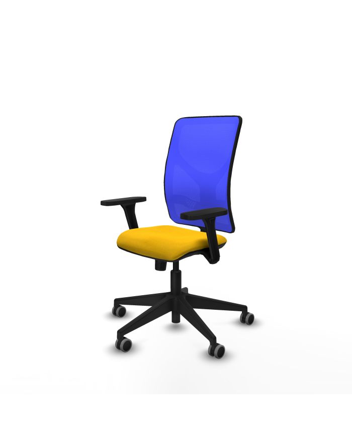 Silla Ergonómica Motilla sincro bali brazos 3D base piramidal