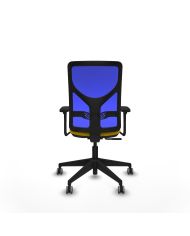 Silla Ergonómica Motilla sincro bali brazos 3D base piramidal