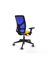 Silla Ergonómica Motilla sincro bali brazos 3D base piramidal