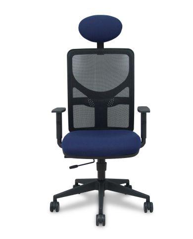 Silla Ergonómica Motilla traslack negra asiento bali brazos