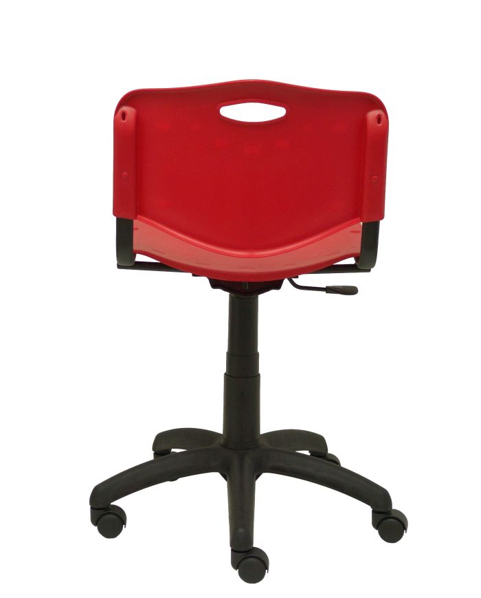 Silla Robledo giratoria roja