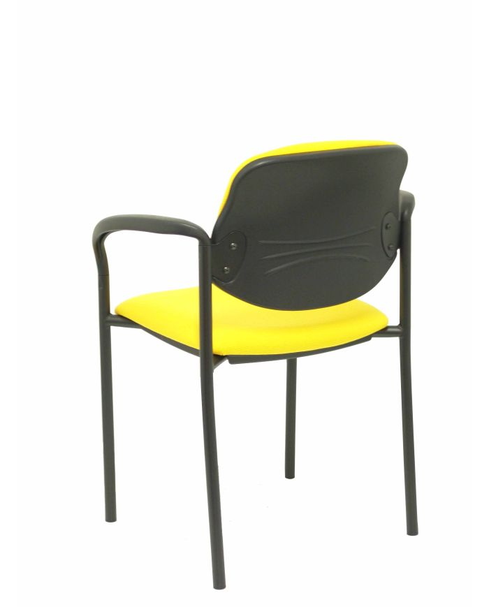 Silla fija Styl bali chasis con brazos | Sillas Confidente