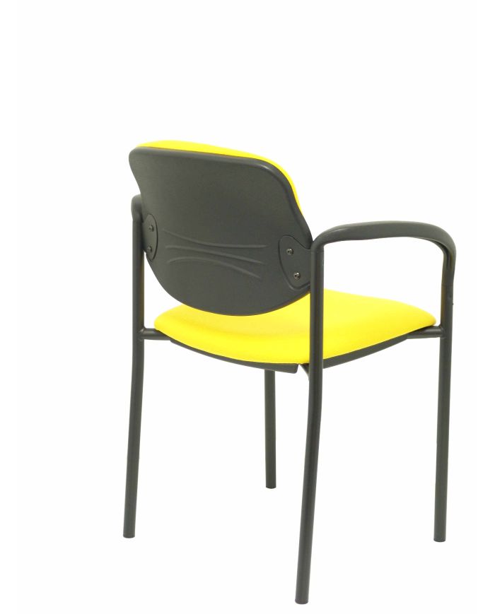 Silla fija Styl bali chasis con brazos | Sillas Confidente
