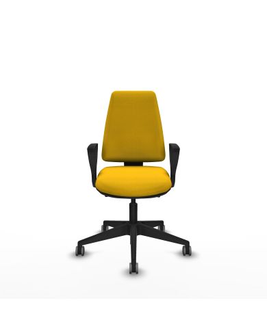Silla Ergonómica Elche AS bali brazos fijos base piramidal