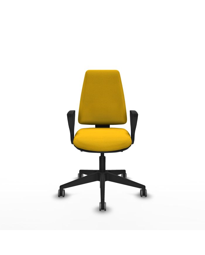Silla Ergonómica Elche AS bali brazos fijos base piramidal