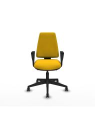 Silla Ergonómica Elche AS bali brazos fijos base piramidal